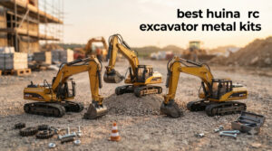 best huina rc excavator metal kits