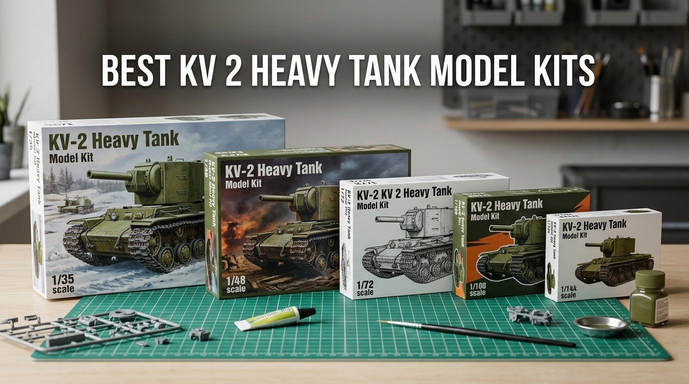 best kv 2 heavy tank model kits