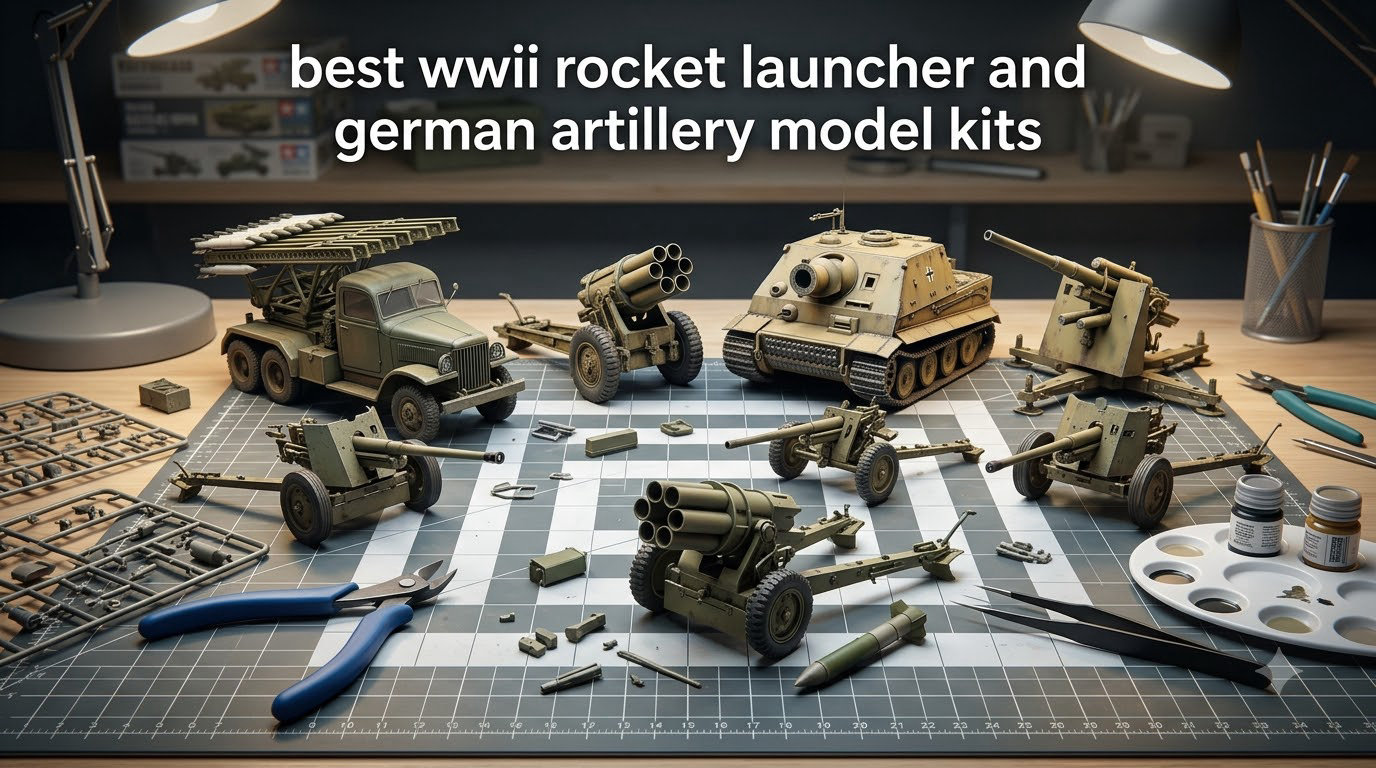 best wwii rocket launcher and german artillery model kits