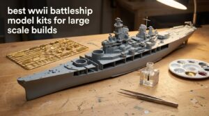 best wwii battleship model kits for large scale builds