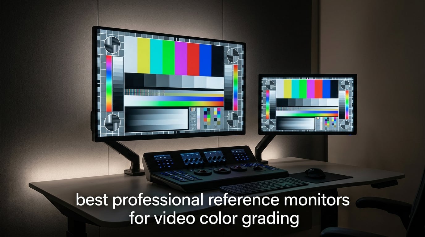 best professional reference monitors for video color grading