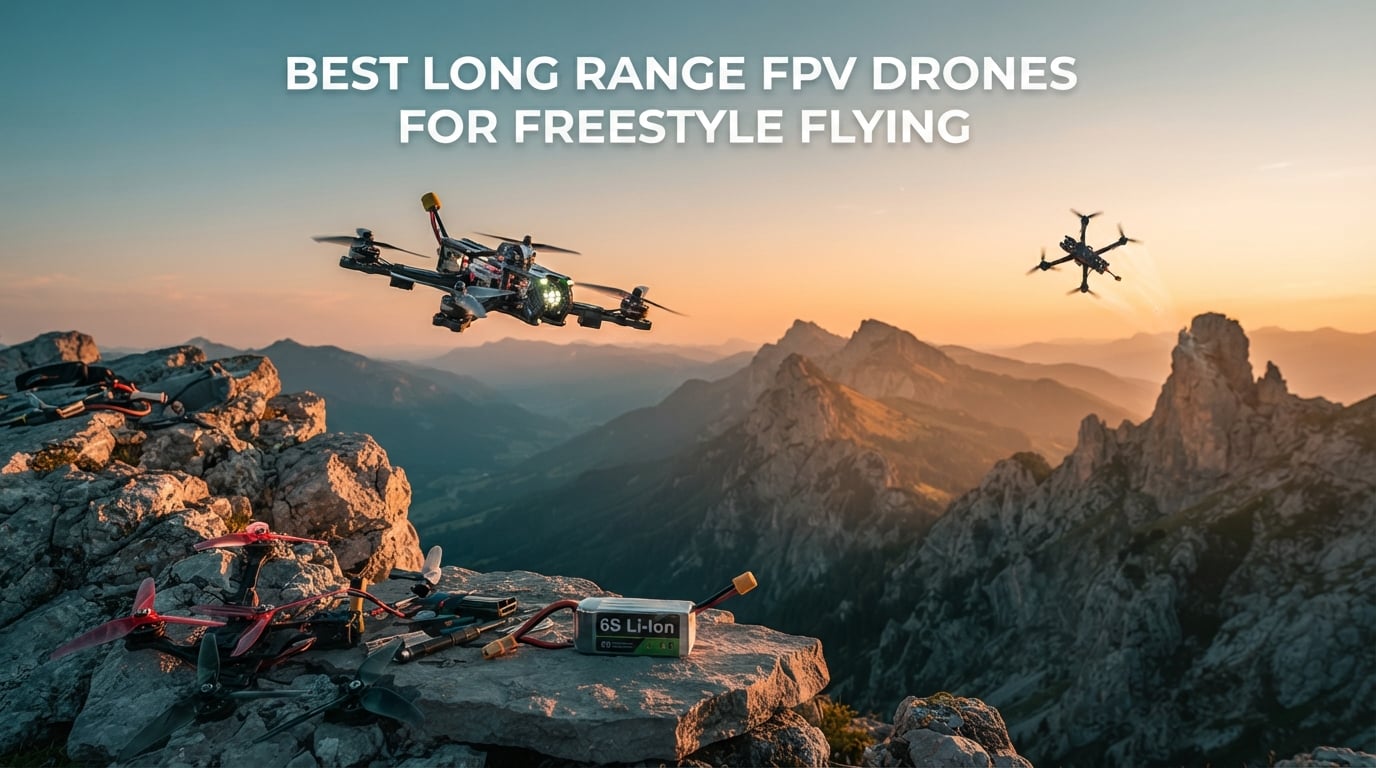 best long range fpv drones for freestyle flying