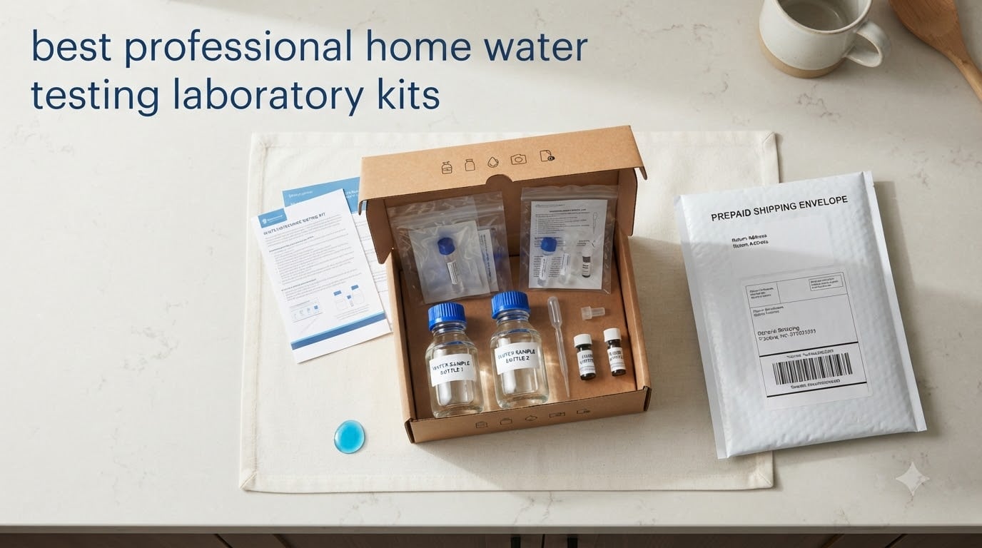 best professional home water testing laboratory kits