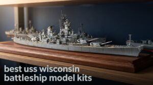 best uss wisconsin battleship model kits
