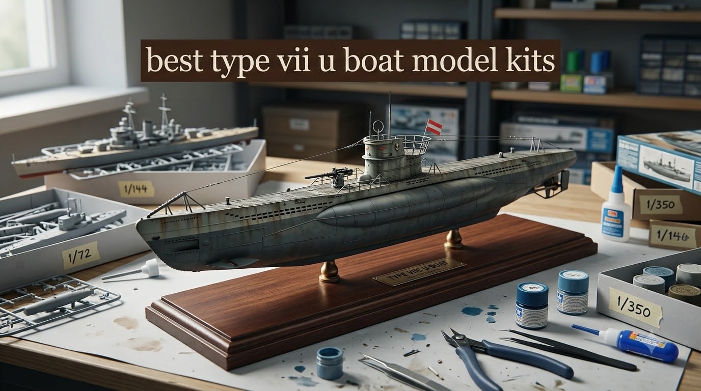 best type vii u boat model kits