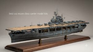 best uss essex class carrier model kits