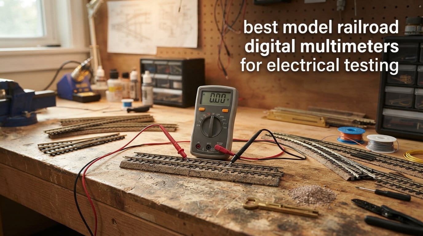 best model railroad digital multimeters for electrical testing