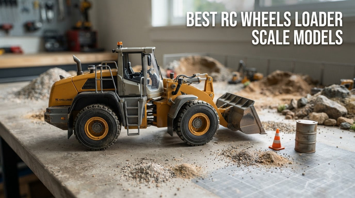 best rc wheels loader scale models