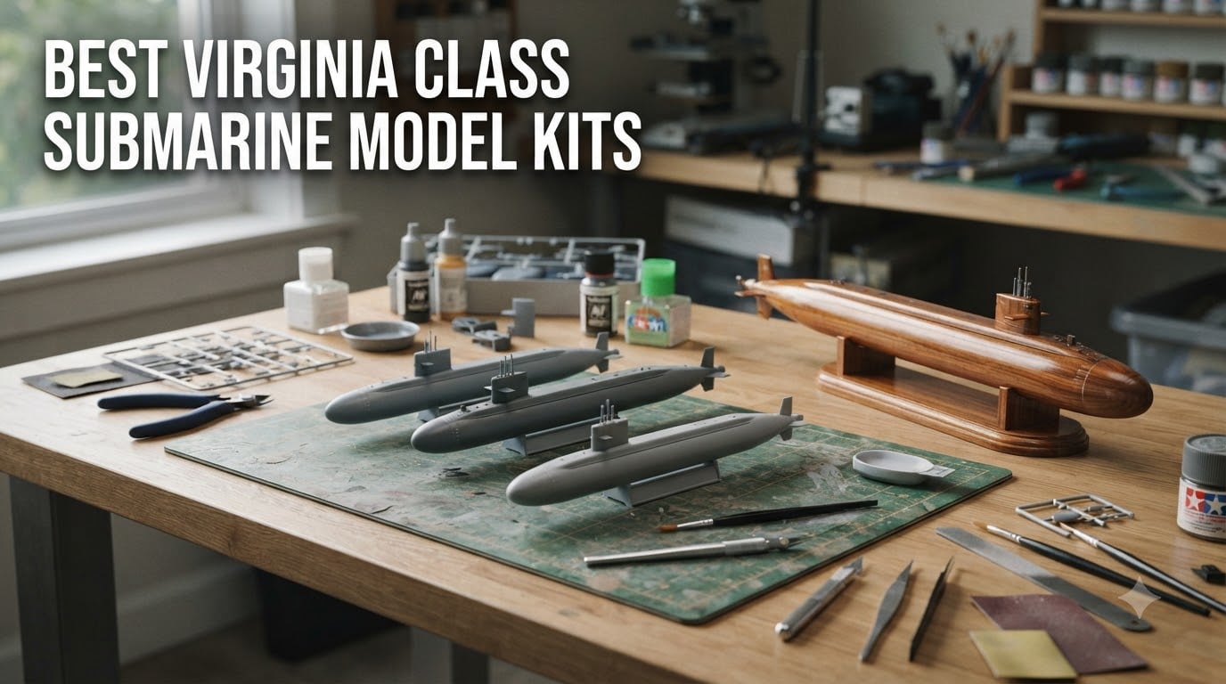 best virginia class submarine model kits