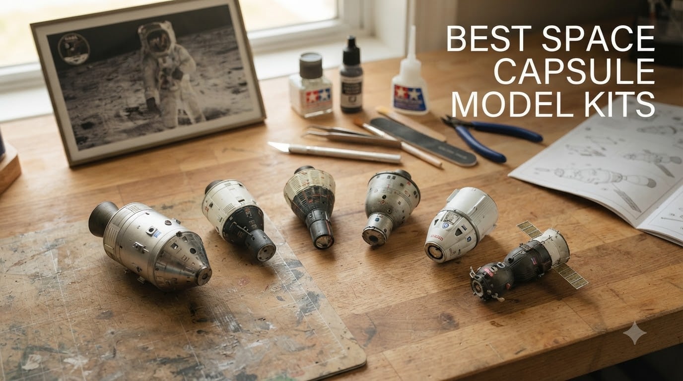 best space capsule model kits