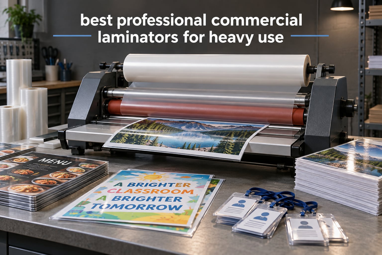 best professional commercial laminators for heavy use