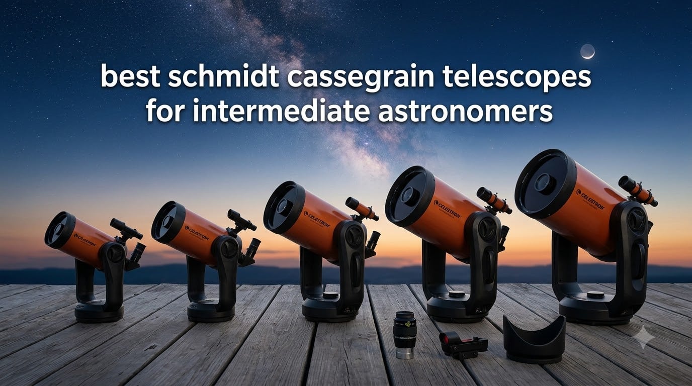 best schmidt cassegrain telescopes for intermediate astronomers