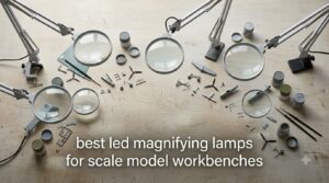 best led magnifying lamps for scale model workbenches