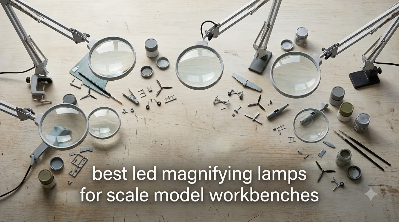 best led magnifying lamps for scale model workbenches