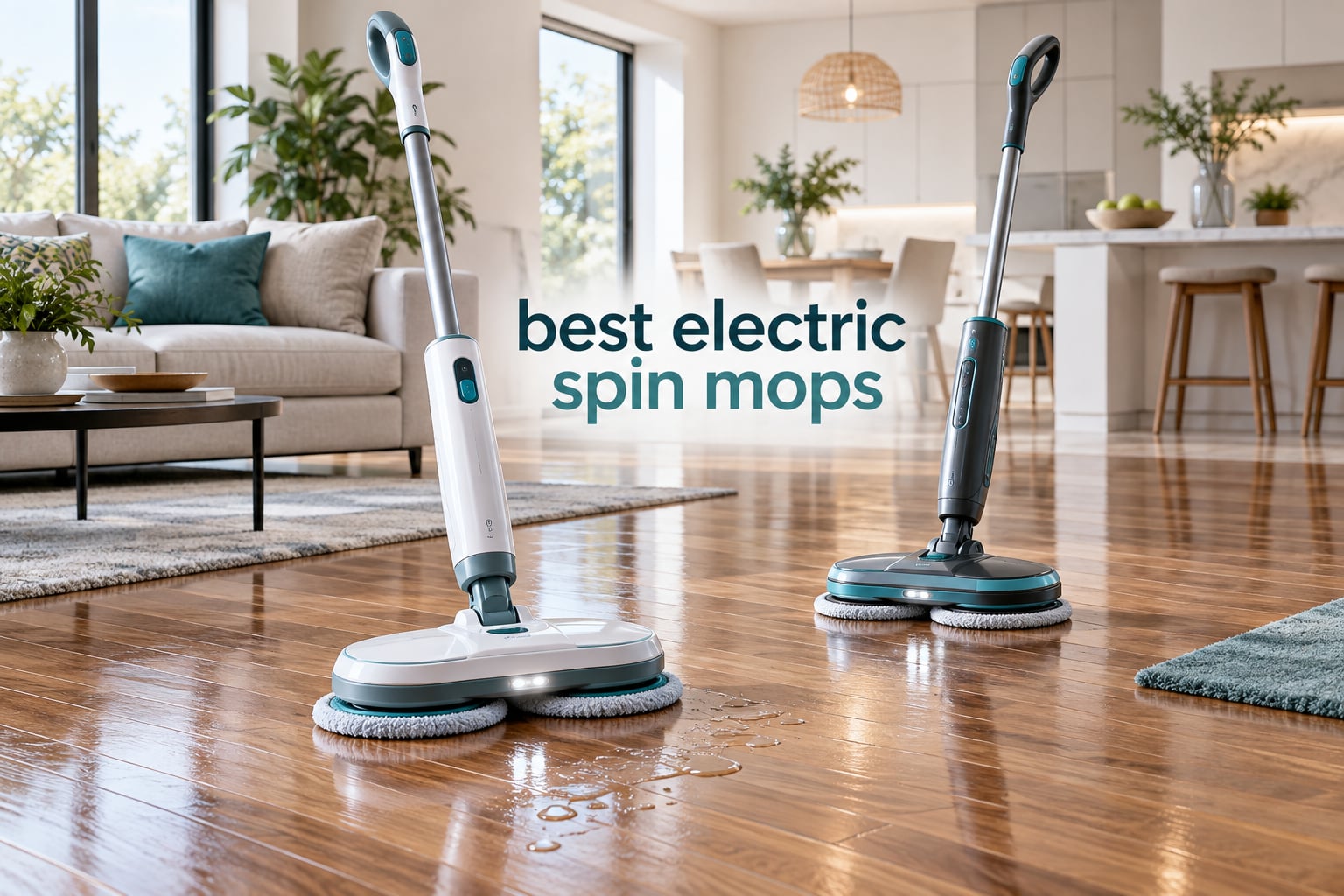 best electric spin mops