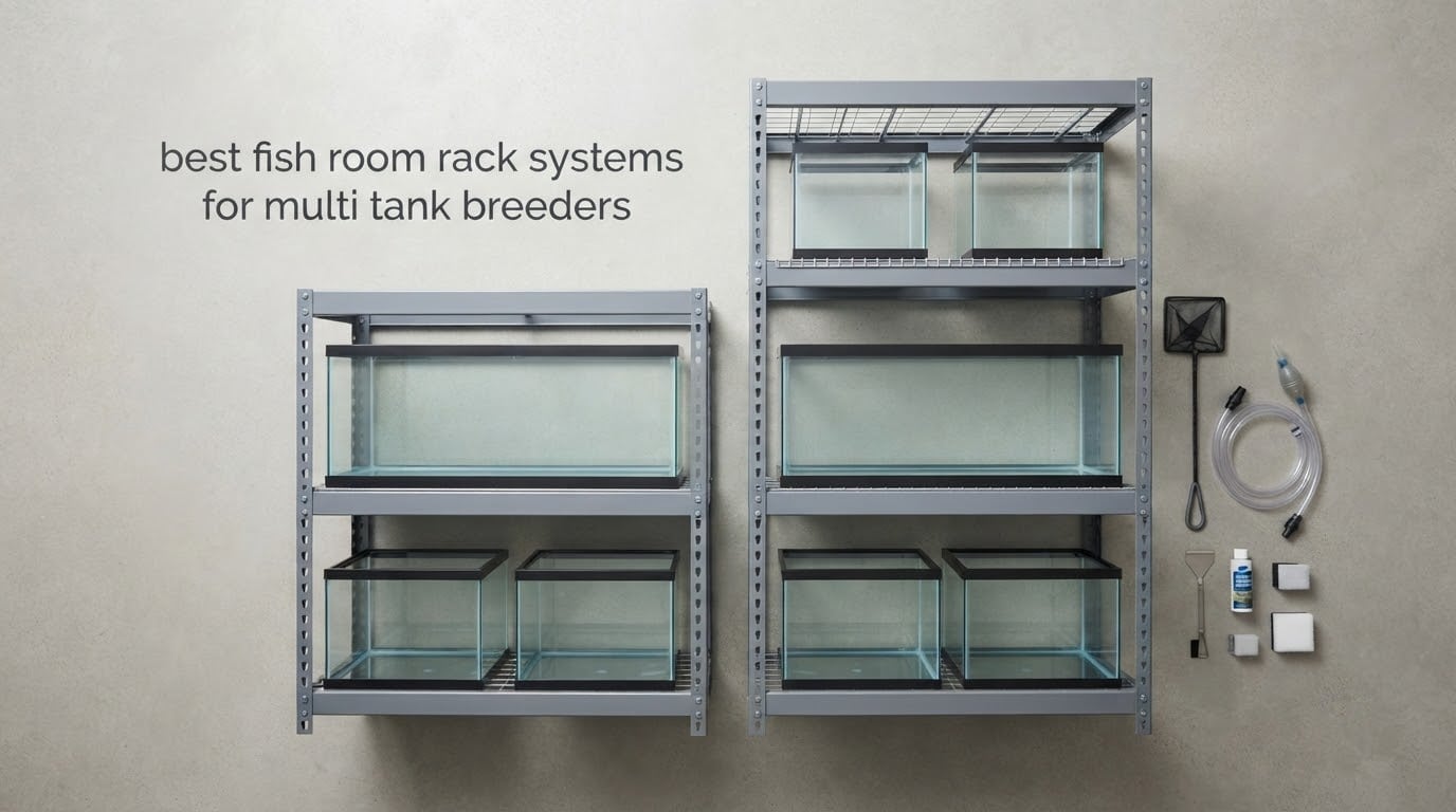 best fish room rack systems for multi tank breeders