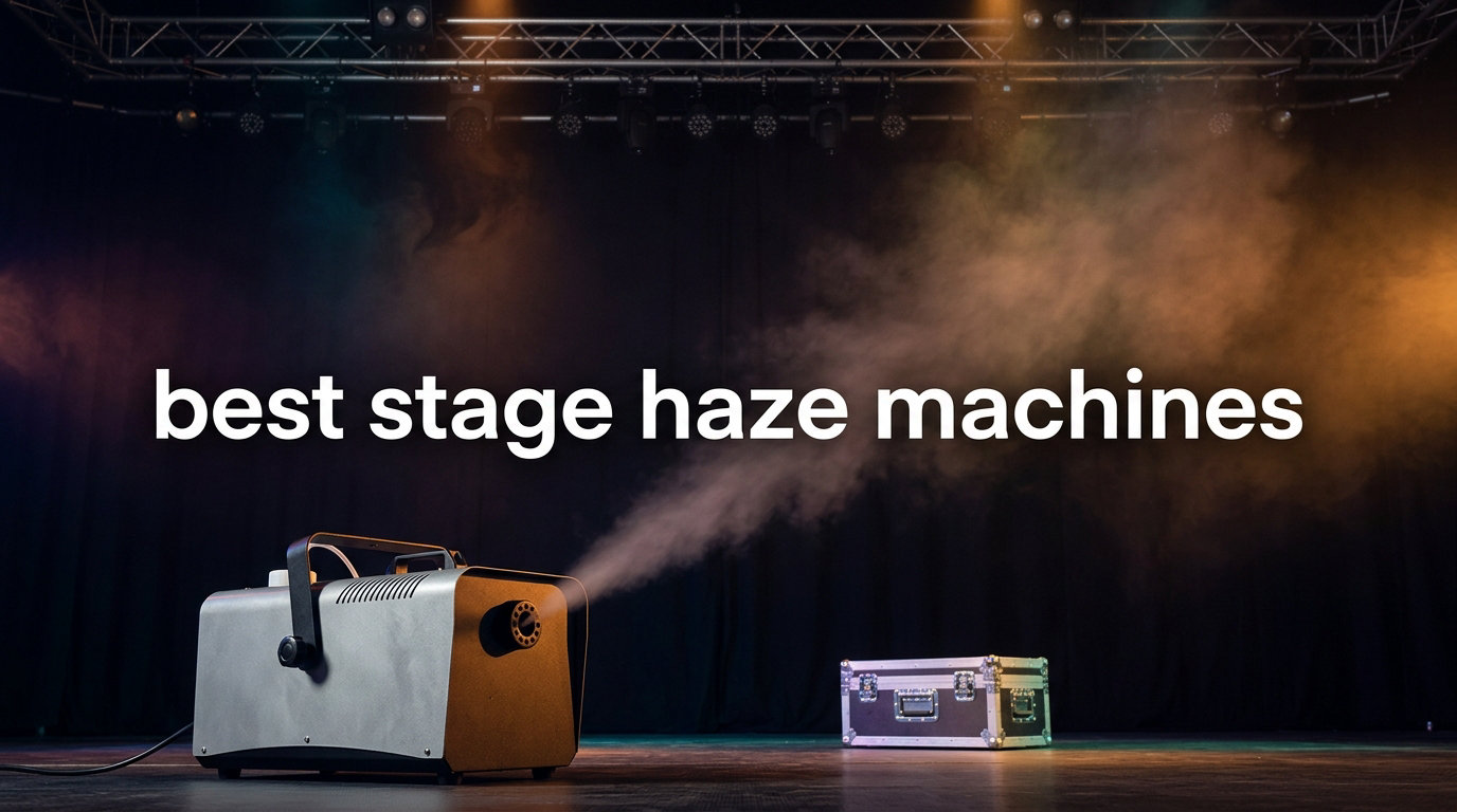 best stage haze machines