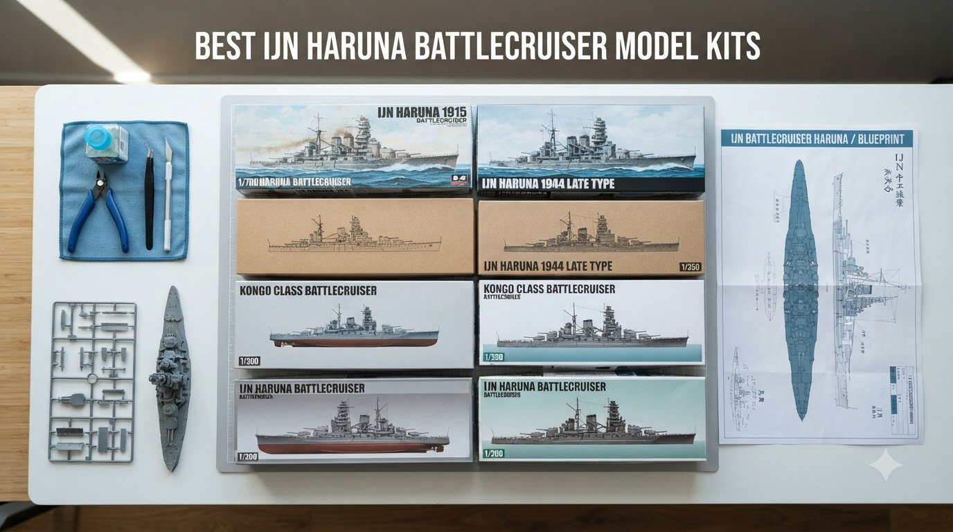 best ijn haruna battlecruiser model kits