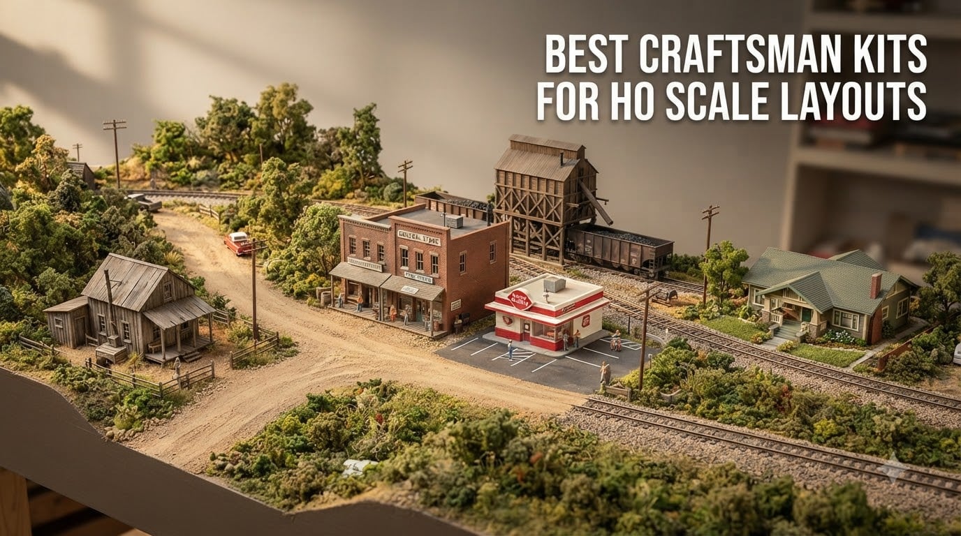 best fos scale models kits for ho scale layouts
