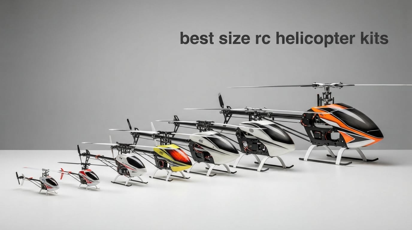 best size rc helicopter kits