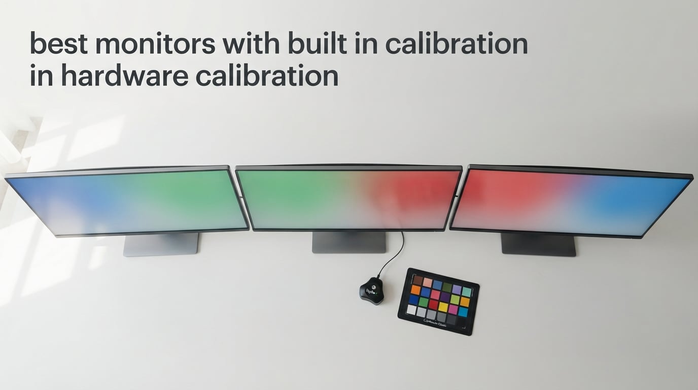 best monitors with built in calibration in hardware calibration