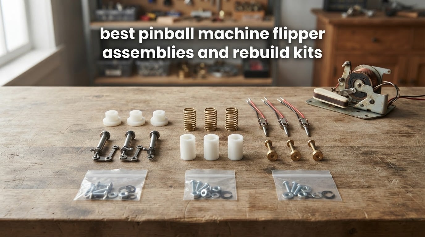 best pinball machine flipper assemblies and rebuild kits
