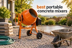best portable concrete mixers