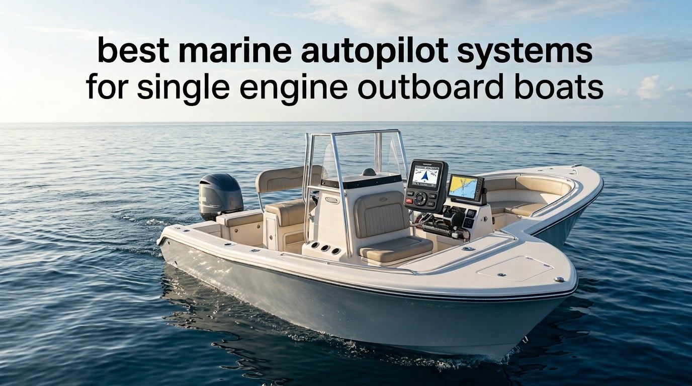 best marine autopilot systems for single engine outboard boats