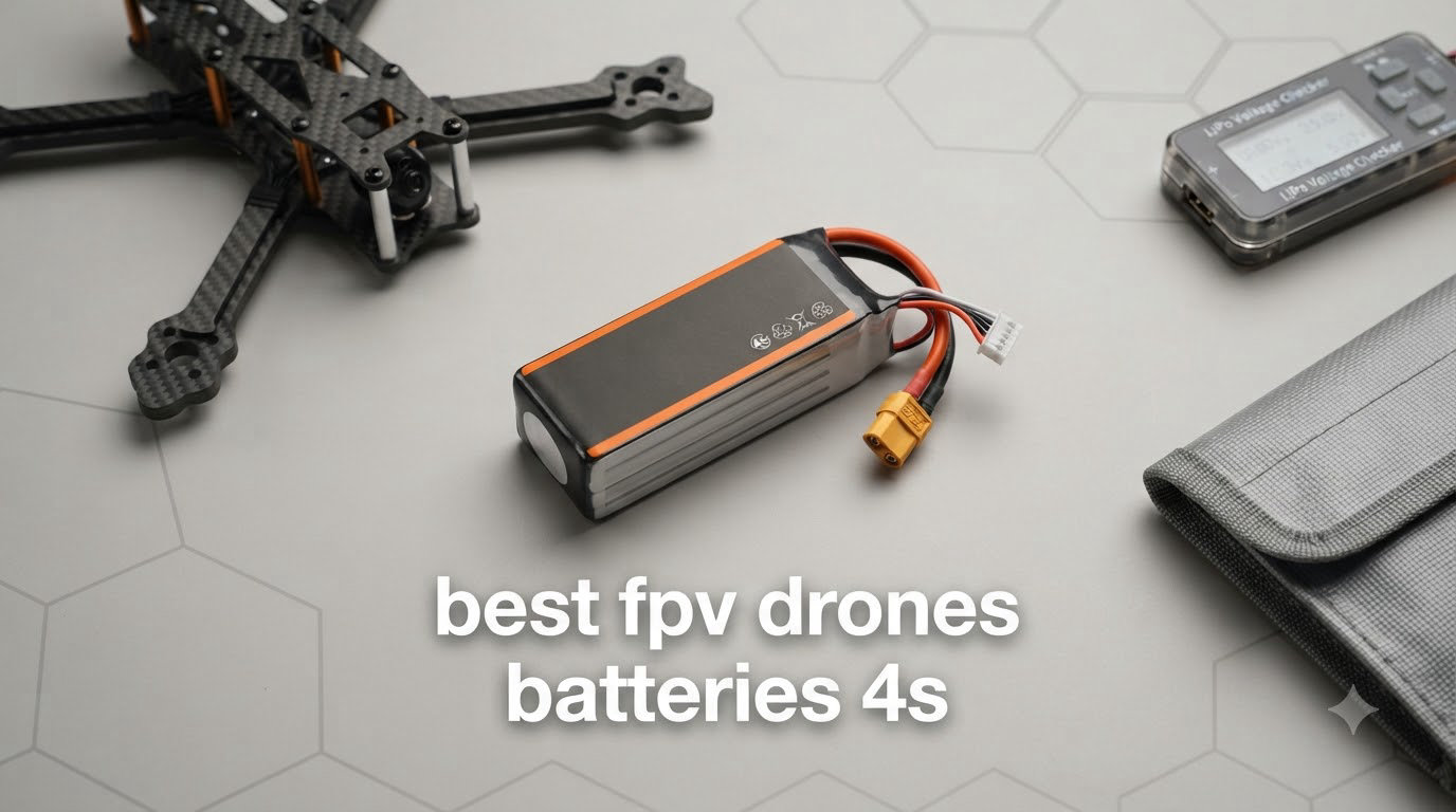 best fpv drones batteries 4s