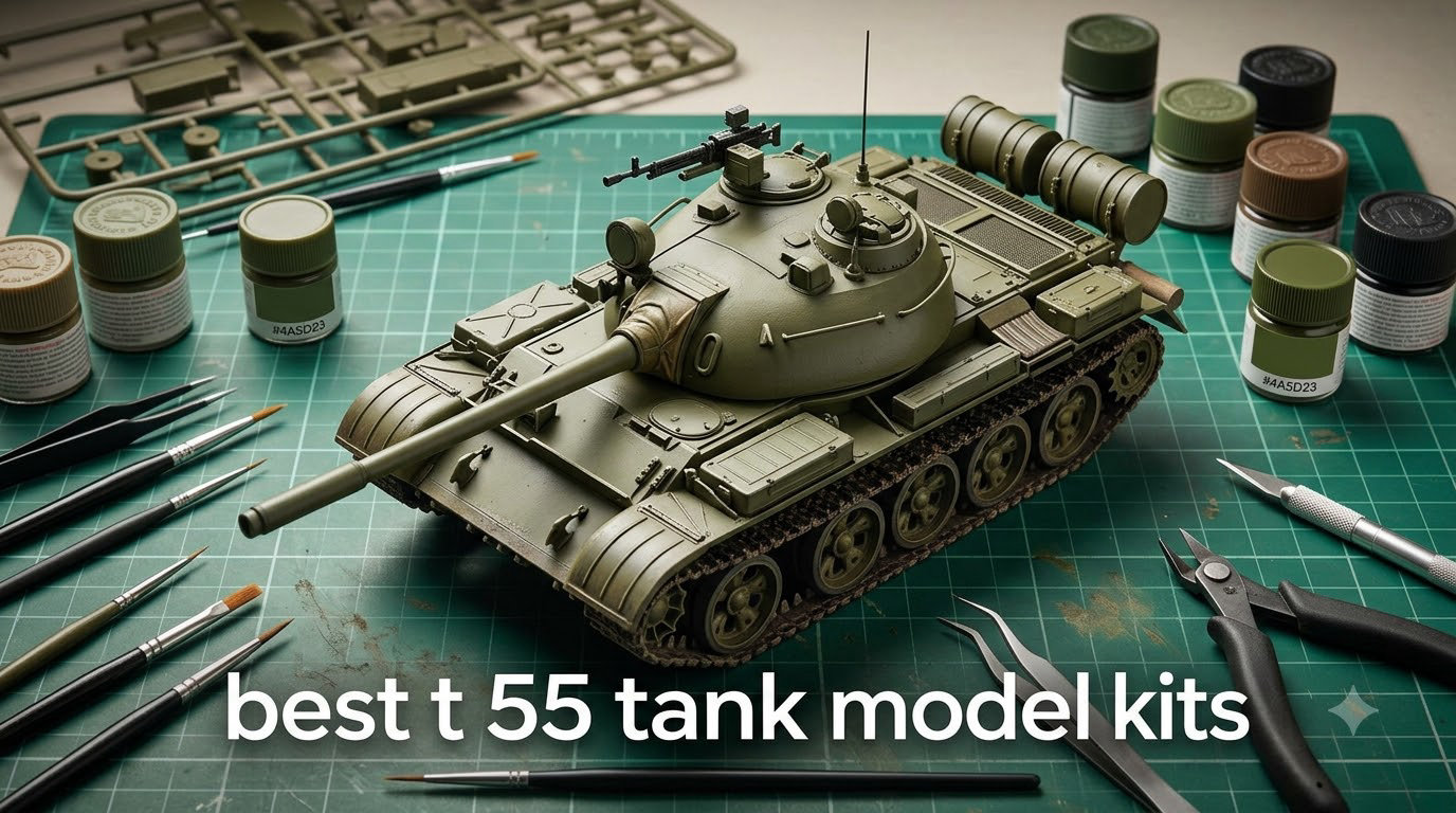 best t 55 tank model kits