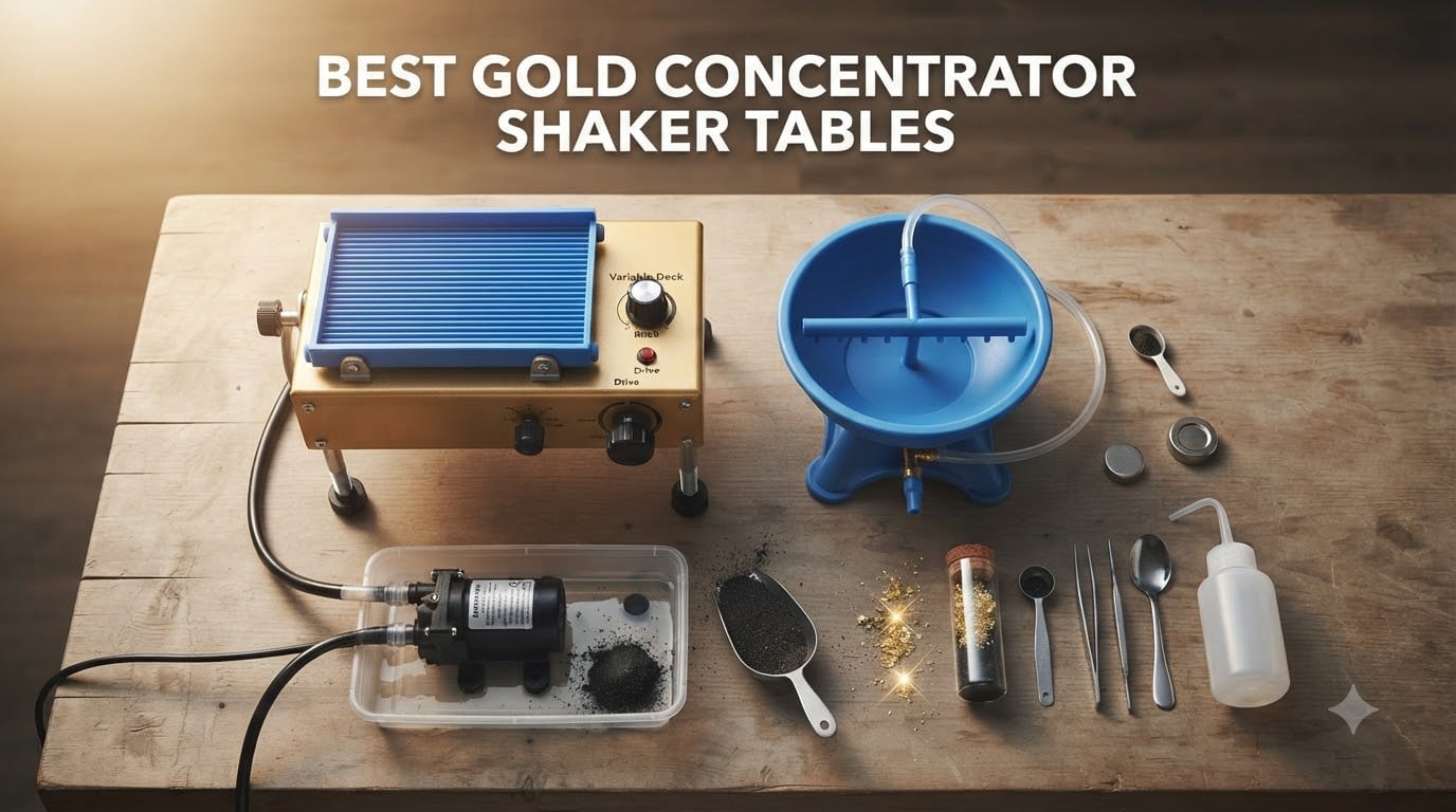 best gold concentrator shaker tables