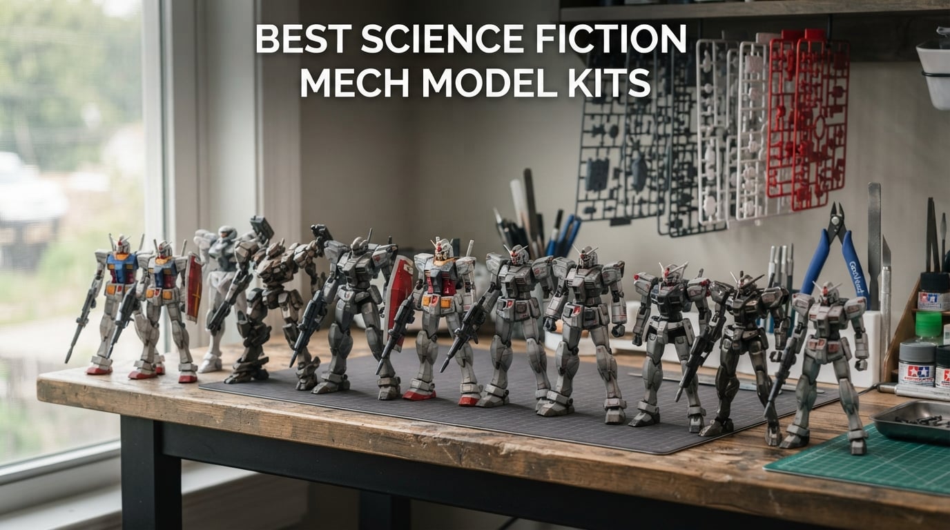 best science fiction mech model kits