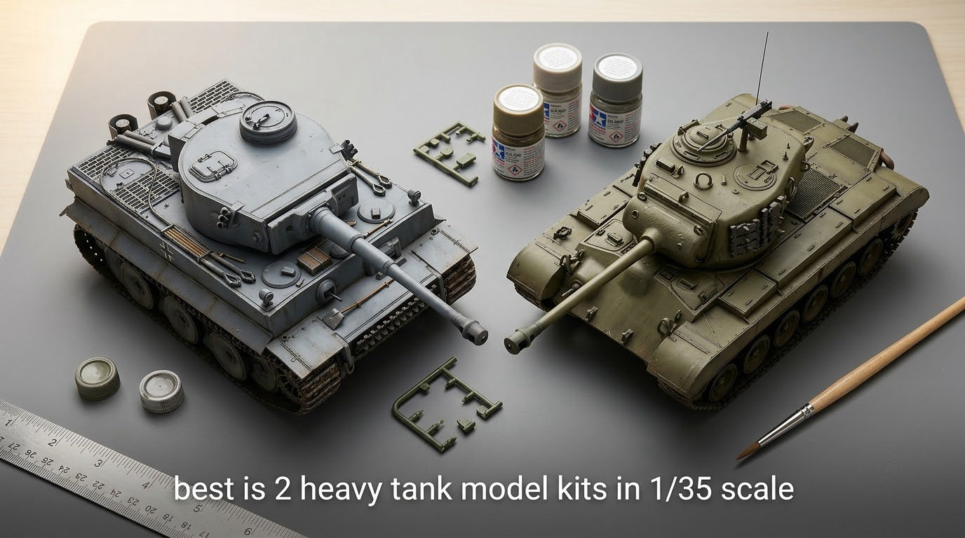 best is 2 heavy tank model kits in 1/35 scale