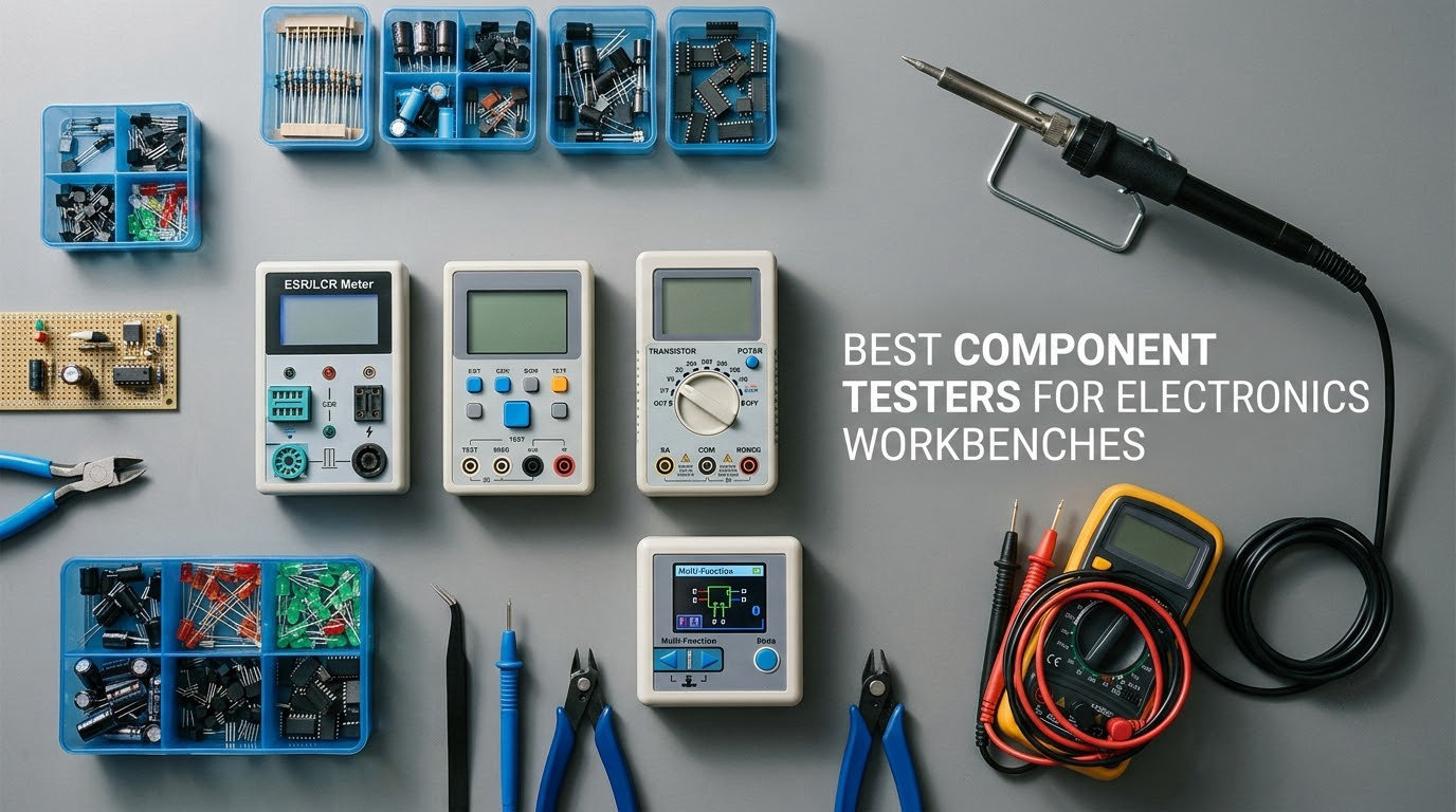 best component testers for electronics workbenches