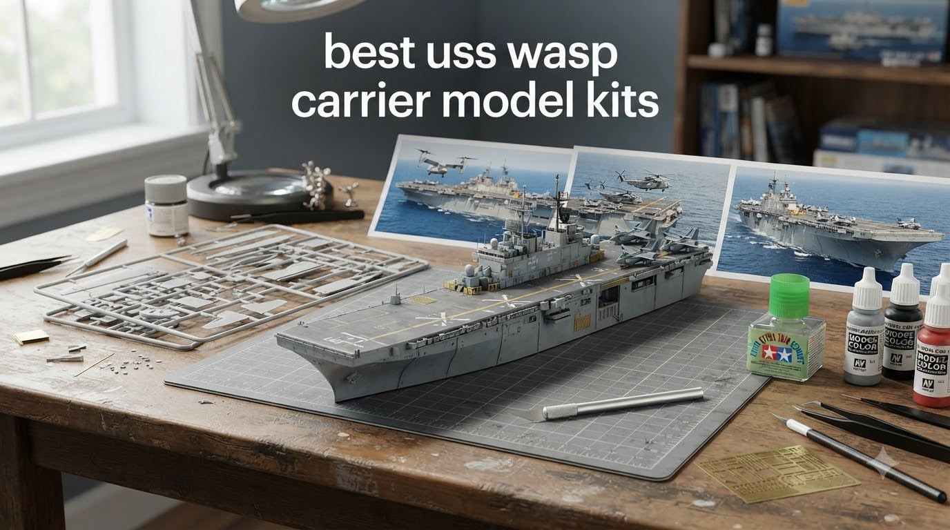 best uss wasp carrier model kits
