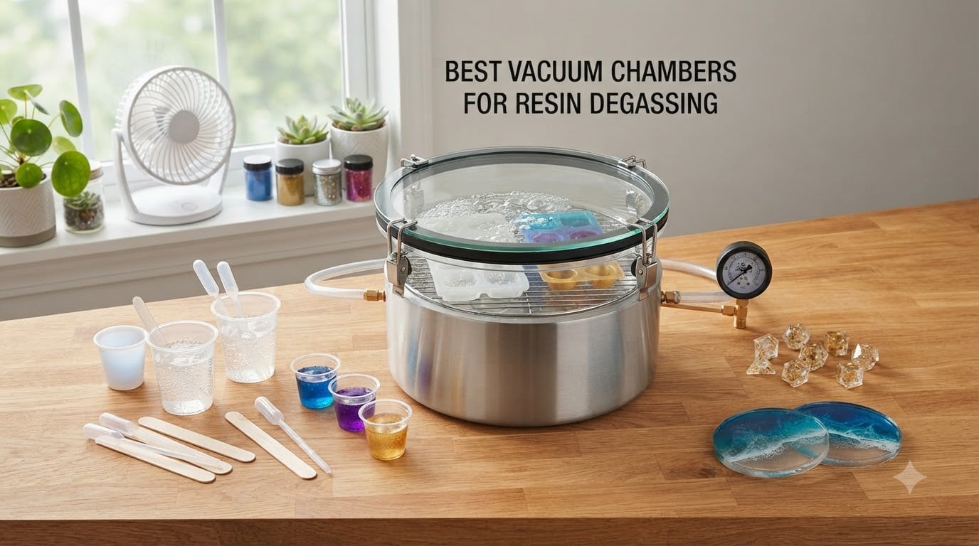 best vacuums chambers for resin degassing