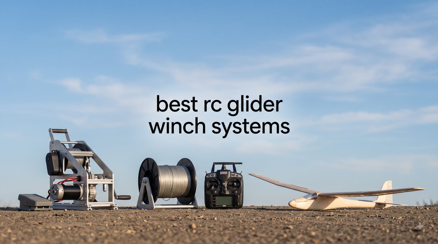 best rc glider winch systems