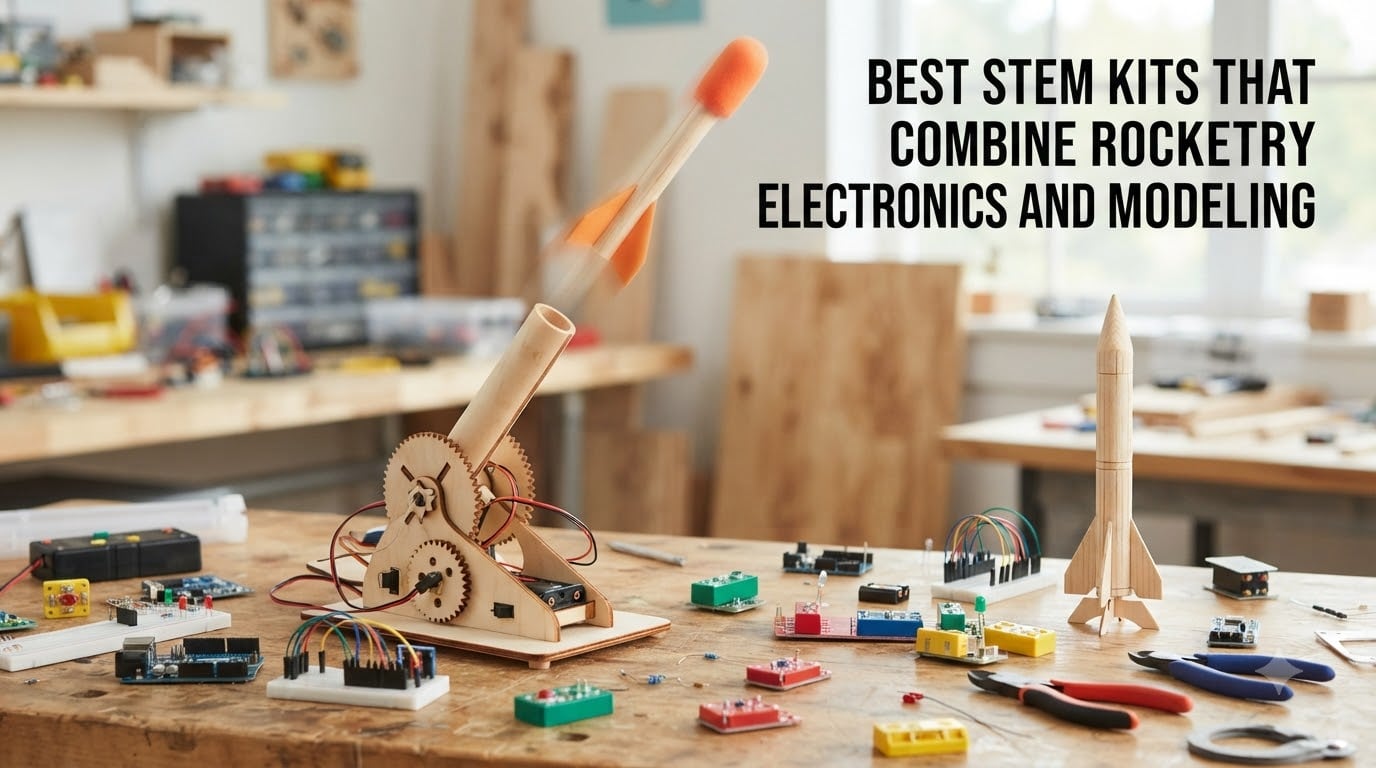best stem kits that combine rocketry electronics and modeling