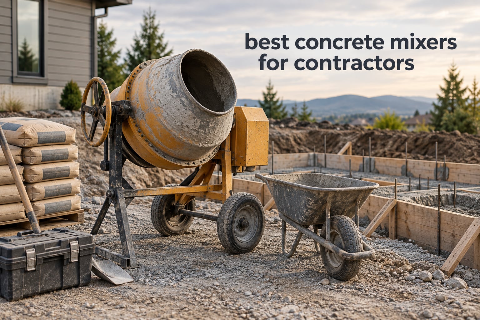 best concrete mixers for contractors