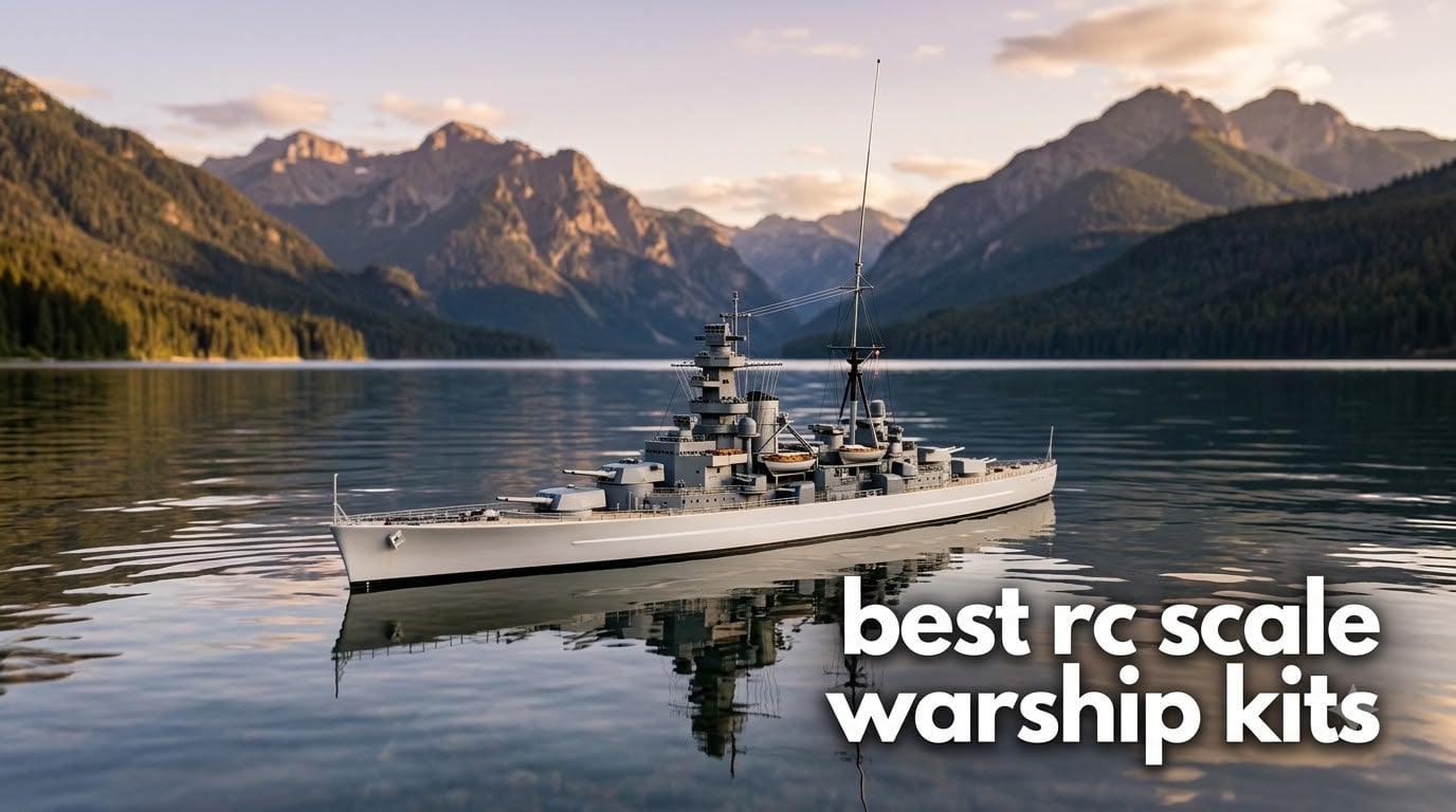 best rc scale warship kits