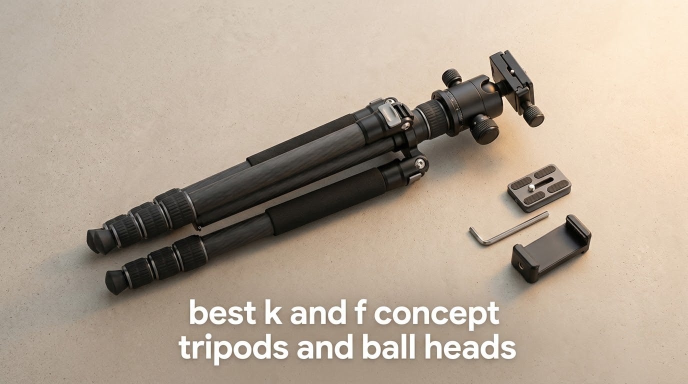 best k and f concept tripods and ball heads