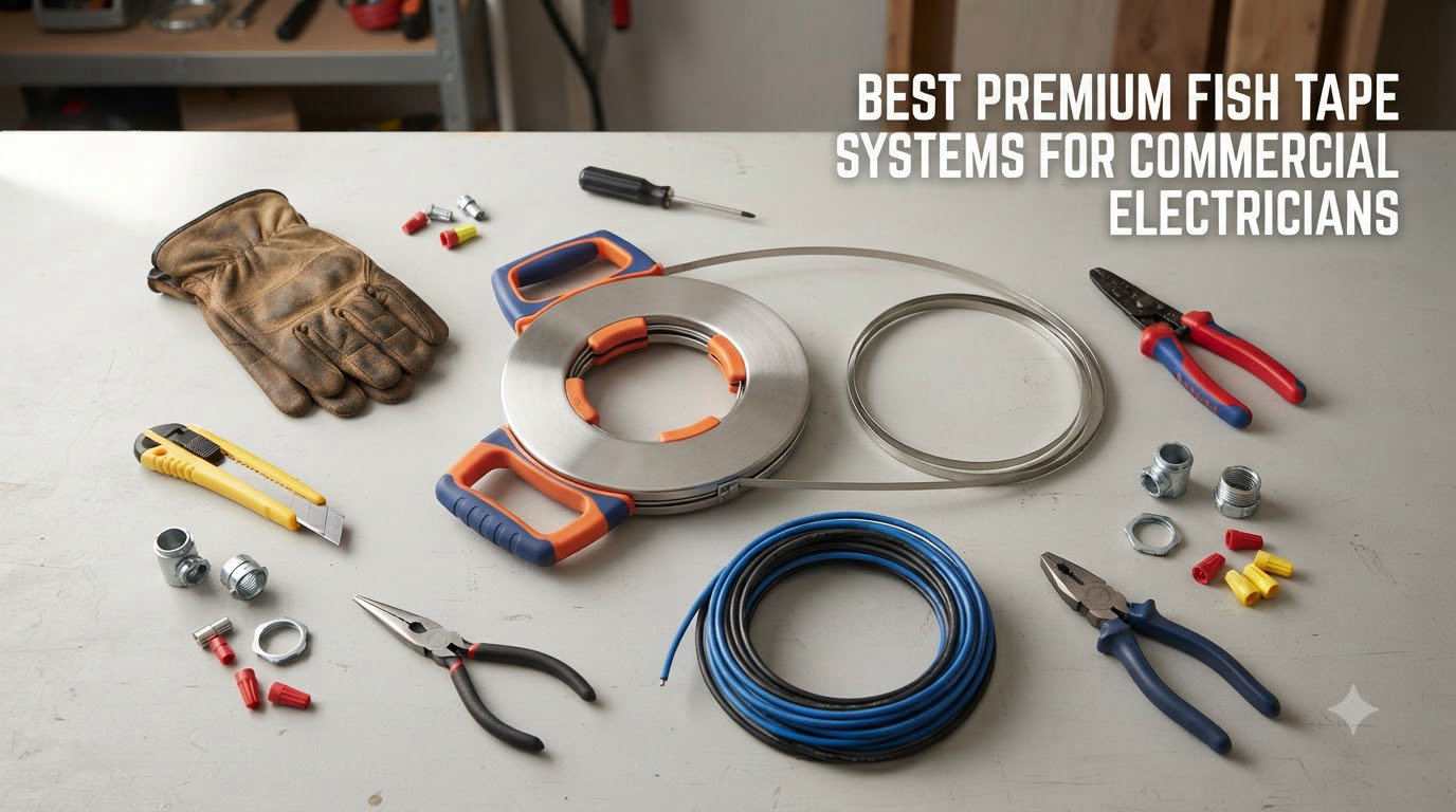 best premium fish tape systems for commercial electricians