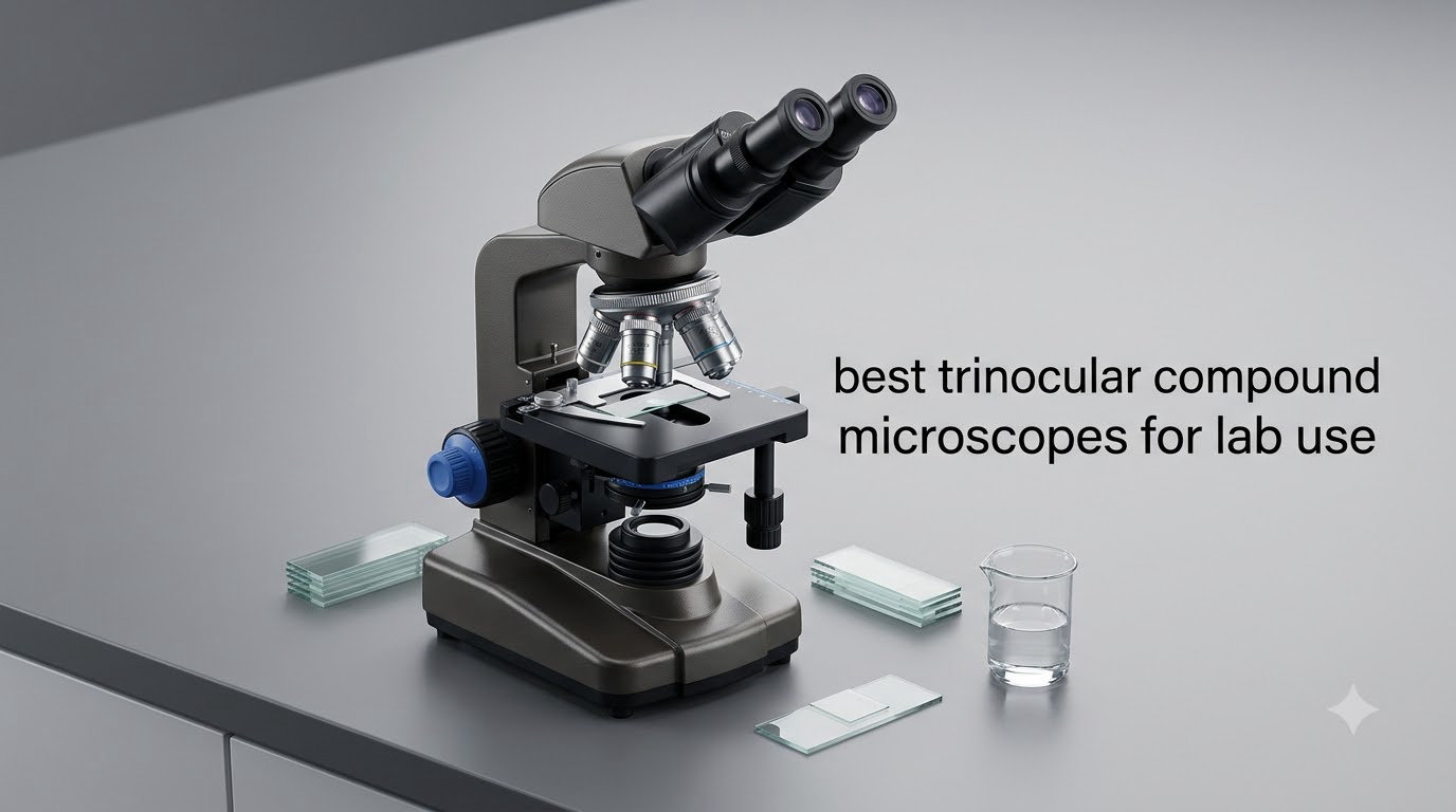 best trinocular compound microscopes for lab use