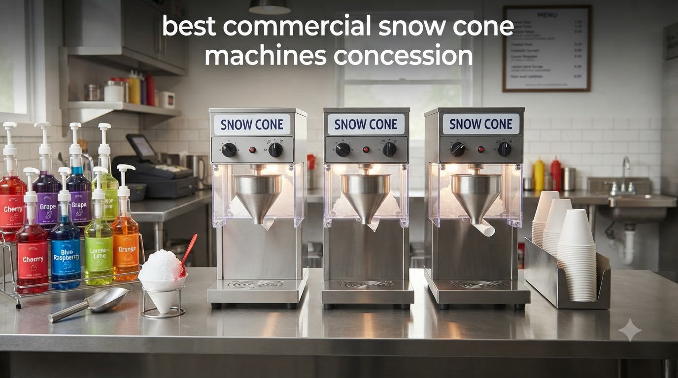 best commercial snow cone machines concession