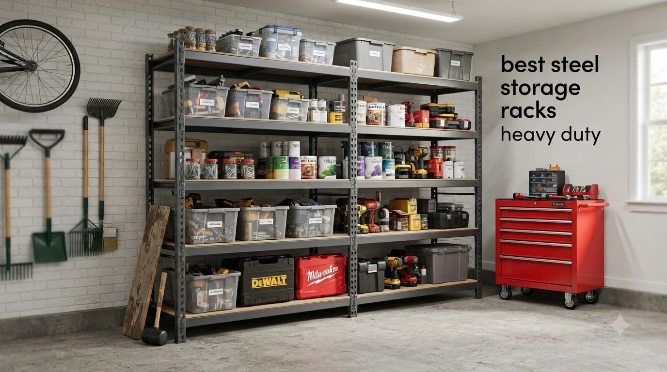 best steel storage racks heavy duty