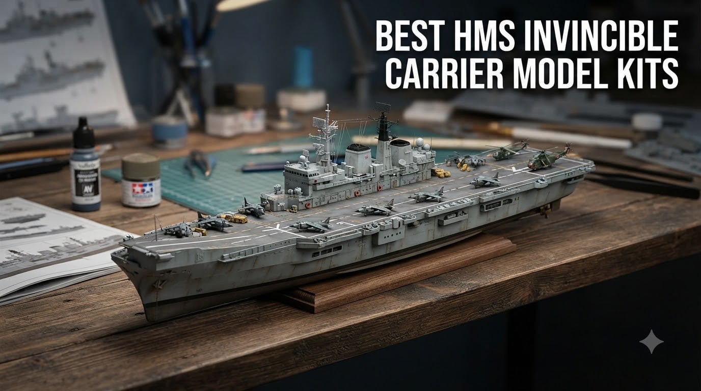 best hms invincible carrier model kits