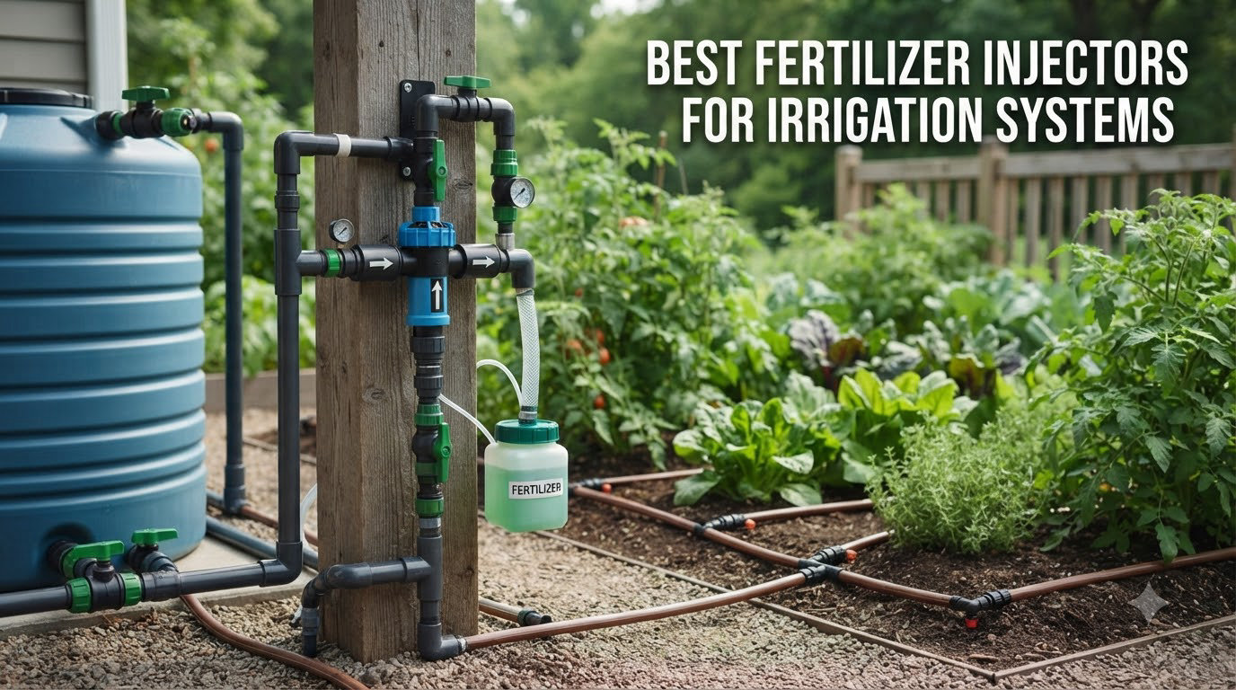 best fertilizer injectors for irrigation systems
