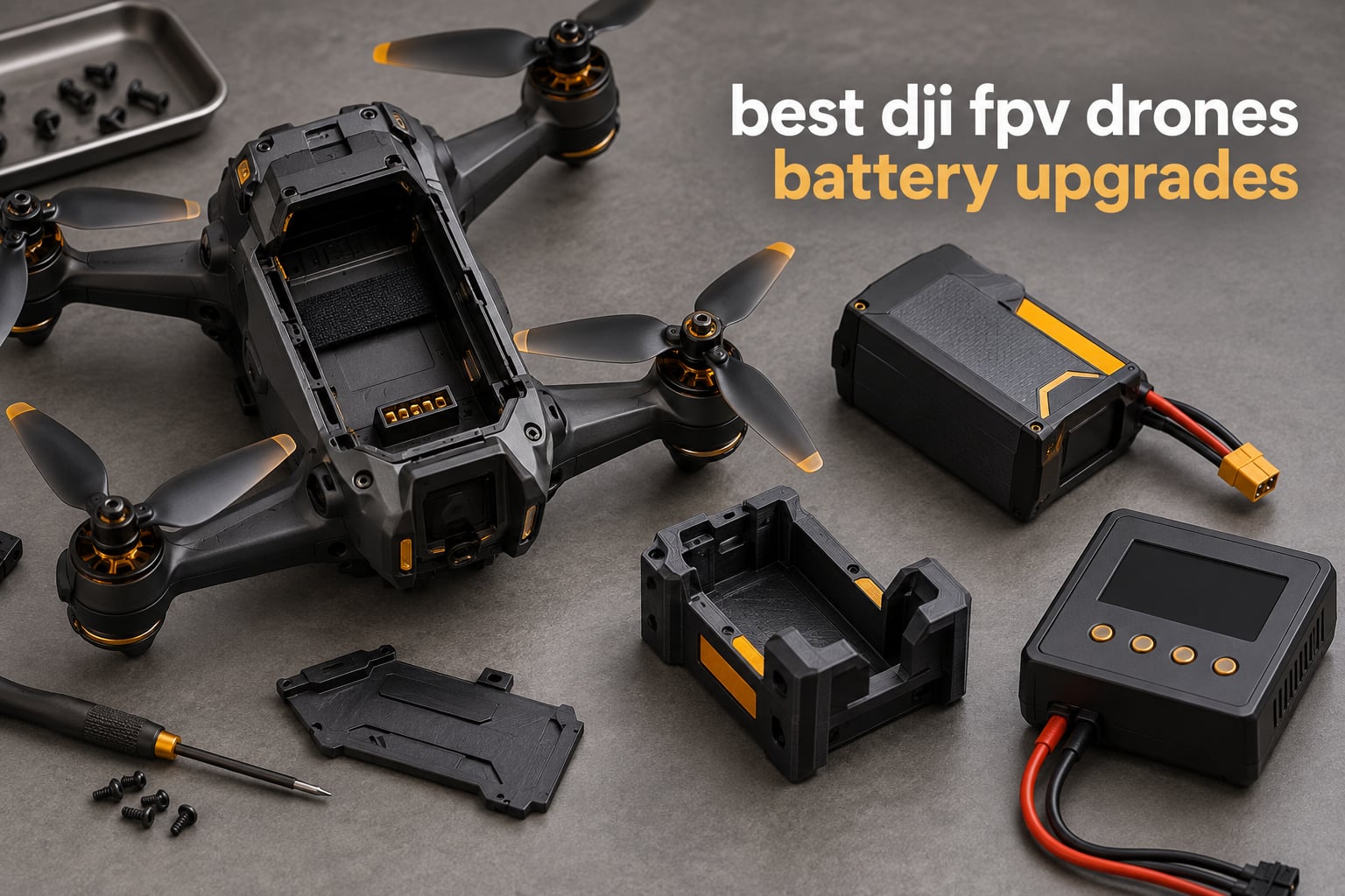 best dji fpv drones battery upgrades