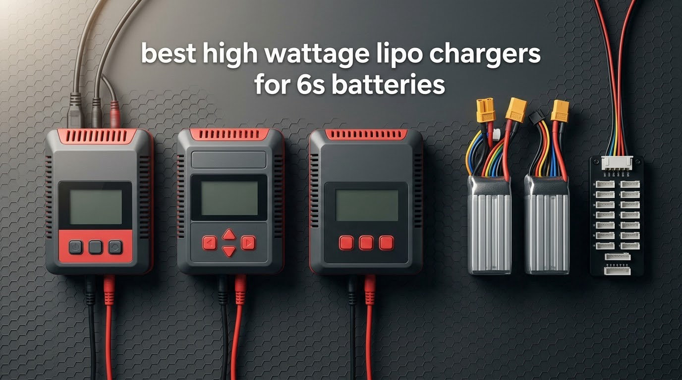 best high wattage lipo chargers for 6s batteries