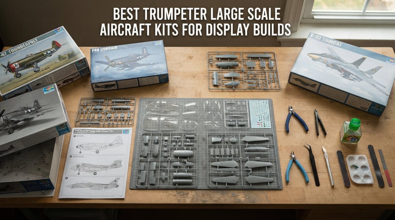 best trumpeter large scale aircraft kits for display builds